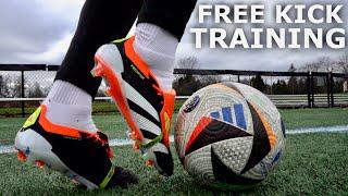 Training & Free Kicks in Adidas Predator 24 Elite