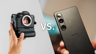 Sony’s New $1399 Phone vs. $5000 Pro Camera