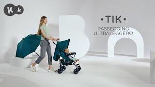 Passeggino leggero con chiusura a ombrello Kinderkraft TIK