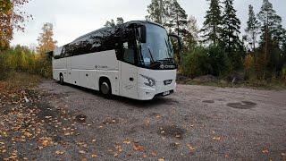 VDL Futura HD bus driving  Vantaa - Helsinki time lapse  Helsinki city driving  4k