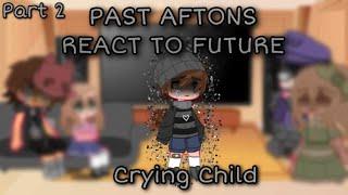 Past Aftons React To Future  24 Crying Child  FNAF GLMM  My AU 