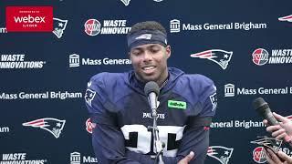 Marcus Jones We make sure to bring the energy.  Patriots Press Conference