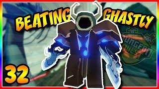 BEATING GHASTLY Ep.32  Noob To Godly Dungeon Quest Roblox