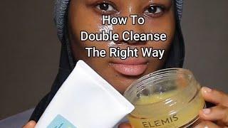 How To Double Cleanse Your Face The Right Way  Skincare  Cleansing Balm  Makeup Remover