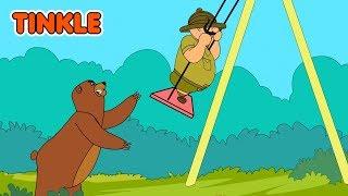 Shikari Shambu Attacked By The Wild Bear    Animated Story - Cartoon Stories - Funny Cartoons