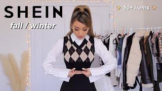 GIANT SHEIN TRY ON HAUL fall + winter w discount code