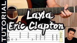 Learn Layla By  Eric Clapton Unplugged version - Layla Guitar Lesson How to Play on Guitar