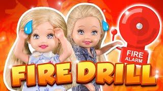 Barbie - Preschool Fire Drill  Ep.272
