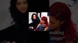 Dan Schneider being creepy  bts “Victorious”  #elizabethgillies #arianagrande