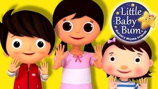 Ten Little Fingers  Nursery Rhymes for Babies by LittleBabyBum - ABCs and 123s