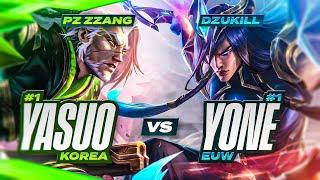 #1 Yasuo KOREA vs #1 YONE EUW... *ANIME BATTLE*