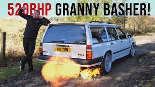 This 520BHP 2JZ Swapped Volvo 940 is INCREDIBLE