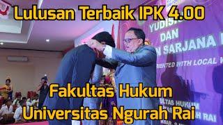 IPK Tertinggi 4.00  Lulusan Fakultas Hukum UNR 2023