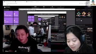 FUNI NONTON LIVE ALBERT SETELAH RRQ KALAH DARI AE