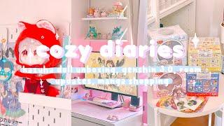 cozy diaries  kazuha doll unboxing genshin 3.0 room updates amiami haul & manga shopping