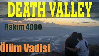 Amerika vlog 4K Death Valley  Ölüm Vadisi