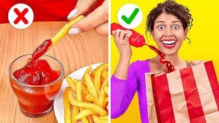 ZEKİCE FAST FOOD TÜYOLARI  123 GO Tik Tok’ta Bulduğumuz Havalı Yemek Tüyoları