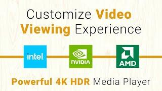 All New CnX Player Settings  Best 4K HDR Media Player on Windows 10  Aided by Intel HW+ #cnxplayer