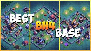 Best Builder Hall 4 Base Link 2024  Coc BH4 Trophy Base Layout - Clash Of Clans