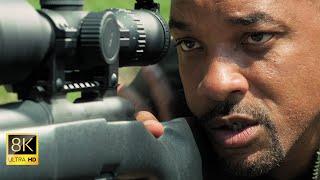 WILL SMITH SNIPES A MAN ON MOVING TRAIN ● GEMINI MAN ● 8K  4K MOVIES HDR 60 FPS ULTRA HD