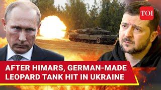 Putins Men Strike Leopard Tank After HIMARS Russia Wipes Out Nearly 2000 Ukrainian Troops