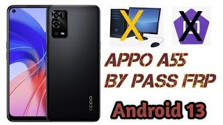 Oppo A55 FRP Bypass Android 13  New Method  Oppo CPH2325 Google Account Bypass Without Pc 2024 
