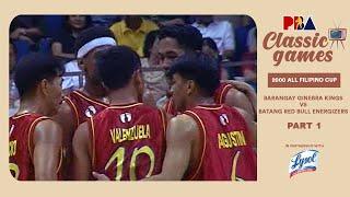 PBA Classic Games 2000 All Filipino Cup  Ginebra vs. Redbull  Feb. 20 2000 PART 1