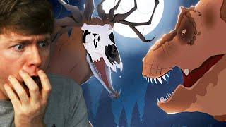 Reacting to WENDIGO vs T-REX in the ULTIMATE BATTLE