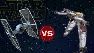 V19 Torrent Starfighter vs Tie Fighter  Star Wars Who Would Win