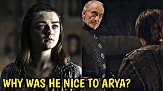 Why was Tywin Lannister nice to Arya?