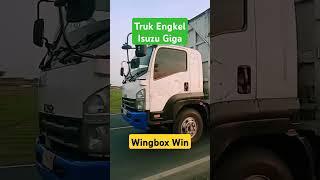Truk Engkel Isuzu Giga Wingbox Win #truck #trukbox #isuzugiga #trukengkel