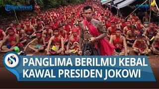 SOSOK PANGLIMA JILAH Pimpin Puluhan Ribu Pasukan Merah Dayak Berilmu Kebal Kawal Jokowi