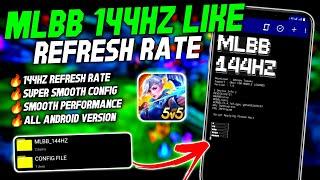 NEW  ML 144Hz Super Smooth Lag Fix Files  Boost Fps + Ping Booster Script  Patch All Star ML