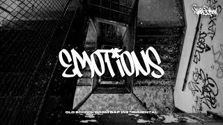 Emotions 90s OLD SCHOOL BOOM BAP BEAT HIP HOP INSTRUMENTAL 2024