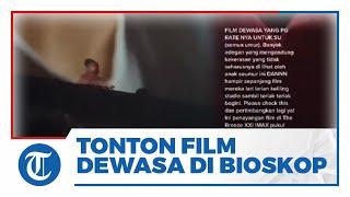 Viral Video Anak Kecil Nonton Film Dewasa di Bioskop