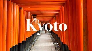 Kyoto3Japan travel vlogautumnFushimi Inari ShrinesushiJapanese food & sweetsrestaurantcafe