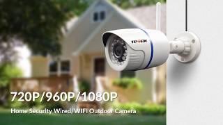 TPTEK WiFi Outdoor Weatherproof IP Camera Camhi Camera AP Mode