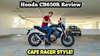 Honda CB650R Malaysia  CAFE RACER  REVIEW