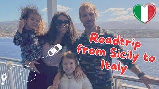 Traveling from Sicily to Italy by car Roadtrip with us 