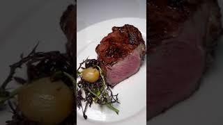 The most exclusive steakhouse in Las Vegas is Harlo in Summerlin Cabiar Cart Wood Fired Steak Best