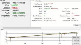 Safe script for 999Dice  Long play