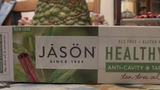 Jason Natural Healthy Mouth Anti-Cavity & Tartar Control Gel Tea Tree Oil & Cinnamon REVIEW