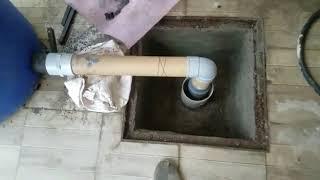 Rain water harvesting at home and borewell recharge