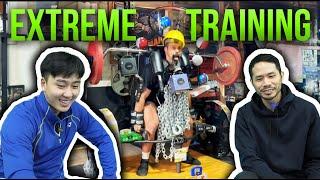 Reacting to a Subscribers EXTREME Badminton Training Day 1 - Day 48