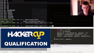 Facebook Hacker Cup 2020 Qual 2nd place