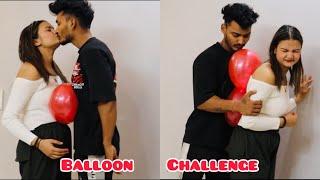 Balloon  Challenge with My Girlfriend Gone Crazy Rathore Vlogs