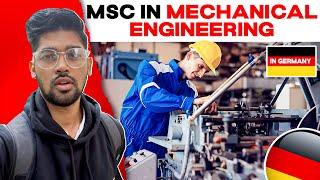 MSc in MECHANICAL ENGINEERING UNIVERSITY LIST IN GERMANY 