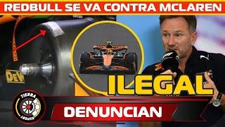 ¡DENUNCIA REDBULL ACCIÓN ILEGAL QUE HABRÍA HECHO MCLAREN QUE PODRÍA SACUDIR LA F1 YA LA FIA LO SABE