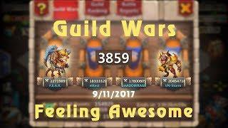 Castle Clash Guild War TOP 5 - Corners Strategy  Feeling Amazing  Insane Hero Defence