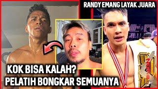 Kok bisa kalah?pelatih kkajhe ungkap kebenaranya kenapa randy pangalila bisa MENANG